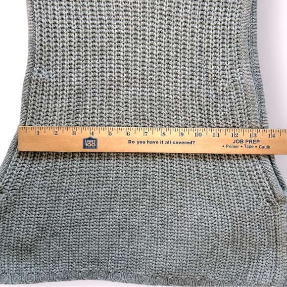 Autumn Cashmere Cashmere Blend Sleeveless Cropped Sweater Vest Gray Size Small - Picture 4 of 8